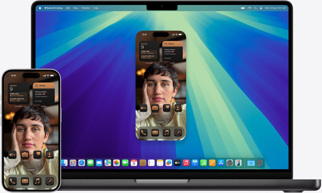 iPhone and Mac